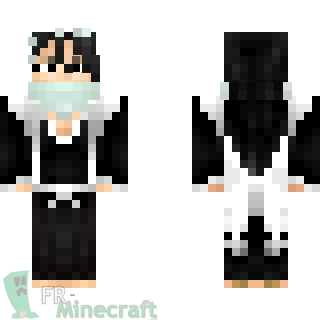 Aperçu de la skin Minecraft Byakuya Kuchiki - Bleach