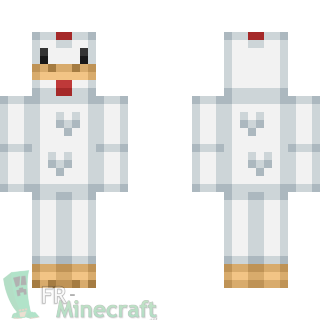 Aperçu de la skin Minecraft Poule