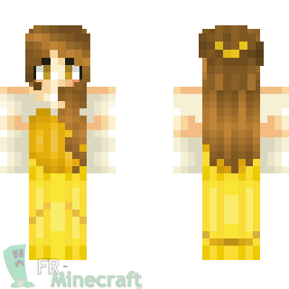 Aperçu de la skin Minecraft Belle - Princesse Disney