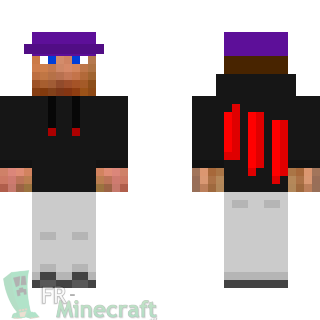 Aperçu de la skin Minecraft Ado DJ