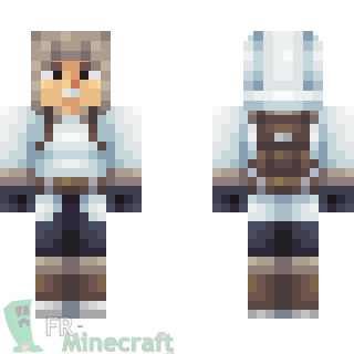 Aperçu de la skin Minecraft Voyageur arctique