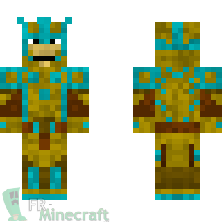 Aperçu de la skin Minecraft Armure de verre - Skyrim