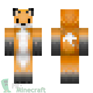 Aperçu de la skin Minecraft Renard