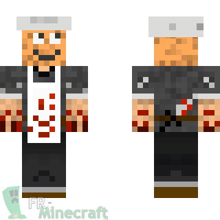 Aperçu de la skin Minecraft Boucher