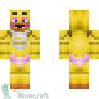 Aperçu de la skin Minecraft Chica Jeune - Five Nights at Freddy