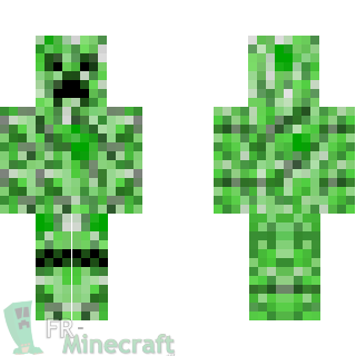 Aperçu de la skin Minecraft Creeper