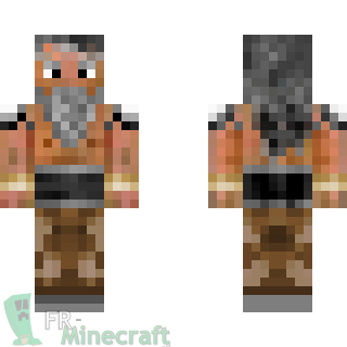 Aperçu de la skin Minecraft Homme Agé