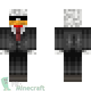 Aperçu de la skin Minecraft Agent poulet