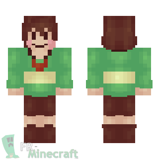 Aperçu de la skin Minecraft Chara - Undertale