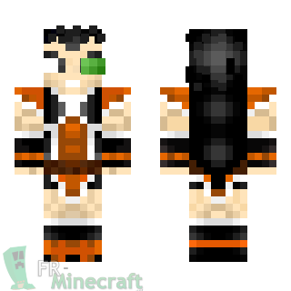 Aperçu de la skin Minecraft Raditz - Dragon Ball Z