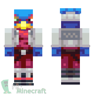 Aperçu de la skin Minecraft Falco - Star Fox