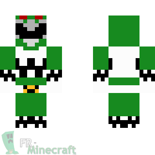 Aperçu de la skin Minecraft Damon - Power Rangers Lost Galaxy