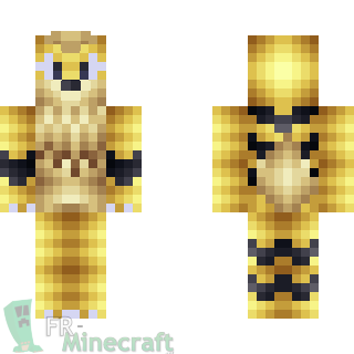 Aperçu de la skin Minecraft Shiny caninos - Pokemon