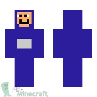 Aperçu de la skin Minecraft Tinky Winky - Télétubbies