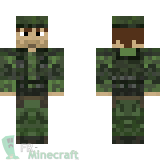 Aperçu de la skin Minecraft Call of duty