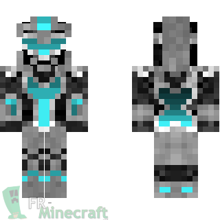 Aperçu de la skin Minecraft Chevalier diamand