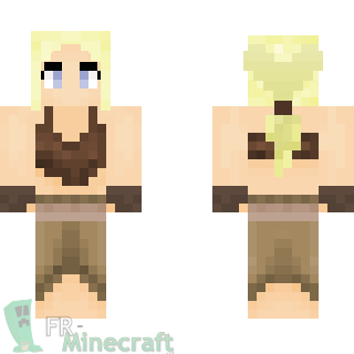 Aperçu de la skin Minecraft Daenerys Targaryen - Game of Thrones