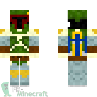 Aperçu de la skin Minecraft Boba Fett - Star wars