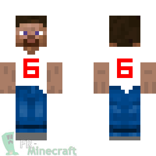 Aperçu de la skin Minecraft Sportif #6