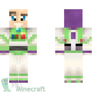 Aperçu de la skin Minecraft Buzz l'éclair - Toy Story