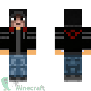 Aperçu de la skin Minecraft Alex Mercer - Prototype