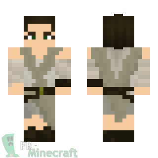 Aperçu de la skin Minecraft Rey - Star Wars