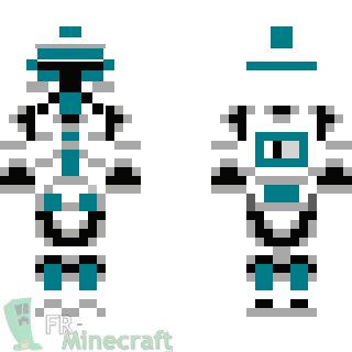 Aperçu de la skin Minecraft Clone - Star Wars