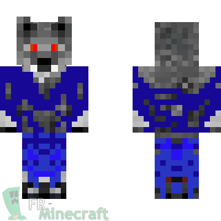 Aperçu de la skin Minecraft Loup Garou