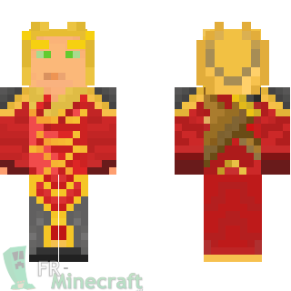 Aperçu de la skin Minecraft Elfe