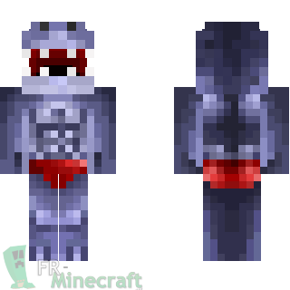 Aperçu de la skin Minecraft Requin