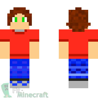 Aperçu de la skin Minecraft Skygrid perso