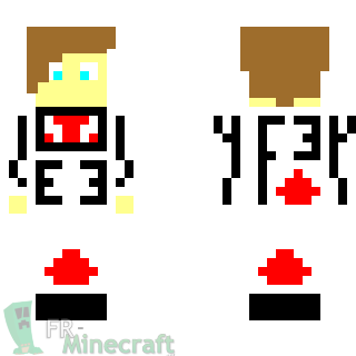 Aperçu de la skin Minecraft Freegun man