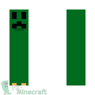 Aperçu de la skin Minecraft Creeper Fr-Minecraft.net