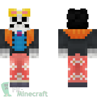 Aperçu de la skin Minecraft Brook - One Piece