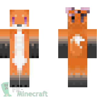 Aperçu de la skin Minecraft Renard