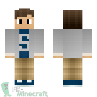 Aperçu de la skin Minecraft Beau gosse