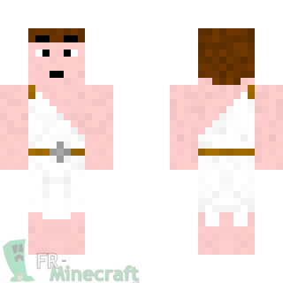 Aperçu de la skin Minecraft Homme en toge