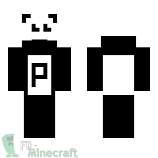 Aperçu de la skin Minecraft Panda