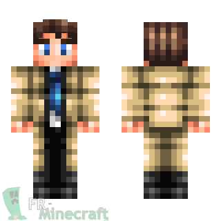 Aperçu de la skin Minecraft Castiel - Supernatural