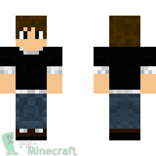 Aperçu de la skin Minecraft garçon