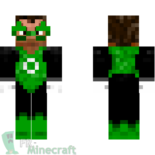 Aperçu de la skin Minecraft La Lanterne verte