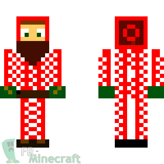 Aperçu de la skin Minecraft Homme des bois