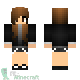 Aperçu de la skin Minecraft Fille mignonne