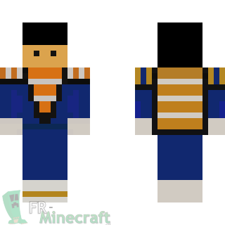 Aperçu de la skin Minecraft Vegeta - Dragon Ball Z