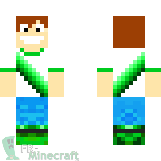 Aperçu de la skin Minecraft Sourire