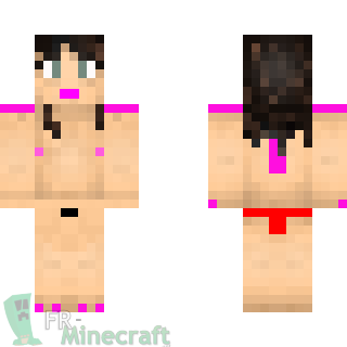 Aperçu de la skin Minecraft Femme nue