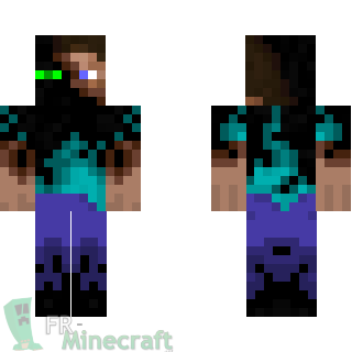 Aperçu de la skin Minecraft Ender-steve