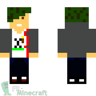 Aperçu de la skin Minecraft Gamer