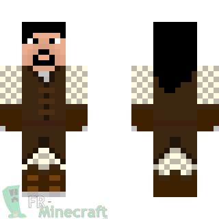 Aperçu de la skin Minecraft Paysan