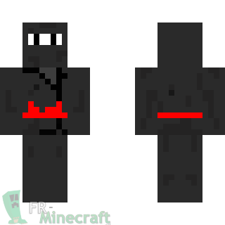 Aperçu de la skin Minecraft Ninja